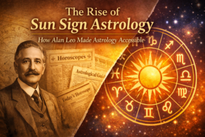 The Rise of Sun Sign Astrology: How Alan Leo Made Astrology Accessible