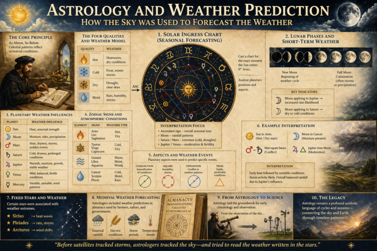 Astrology and Weather Prediction: The Forgotten Technical Foundation
