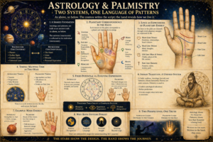 Astrology and Palmistry: Two Systems, One Language of Patterns