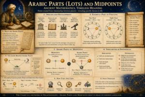 Arabic Parts (Lots): Origins, Development, and Their Relationship to Midpoints